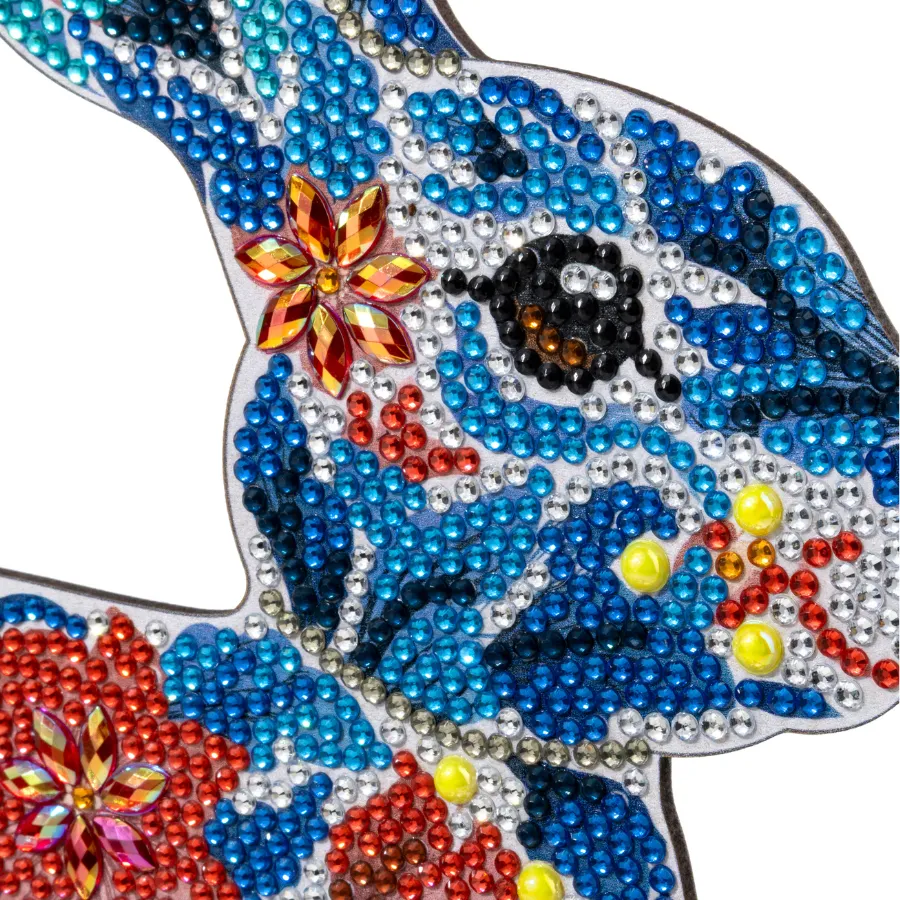 Craft Buddy Crystal Art Easter Bunny Egg Holder eierhouder 8 eieren
