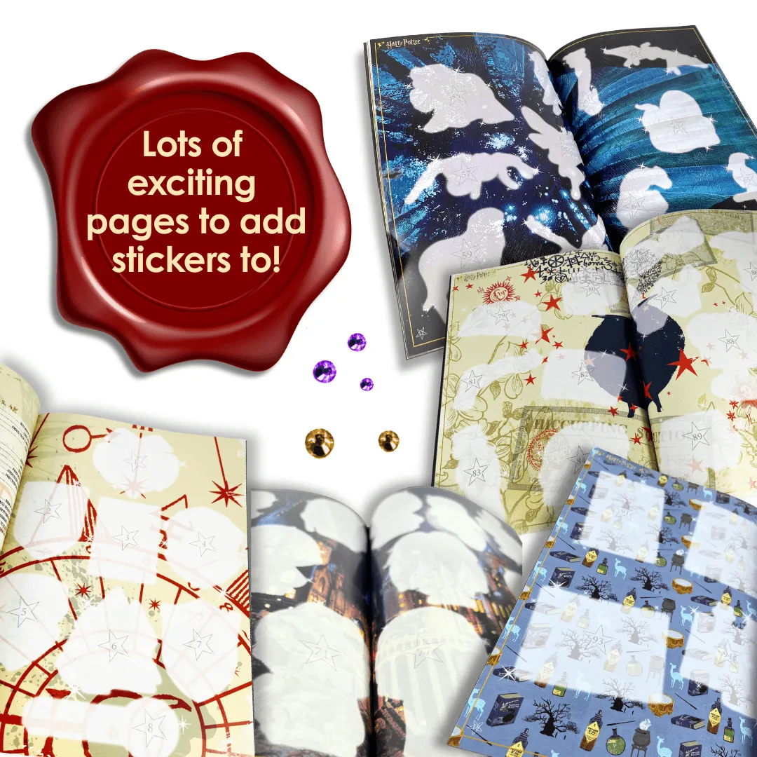 Craft Buddy Crystal Art Harry Potter Sticker Album Starter Pack