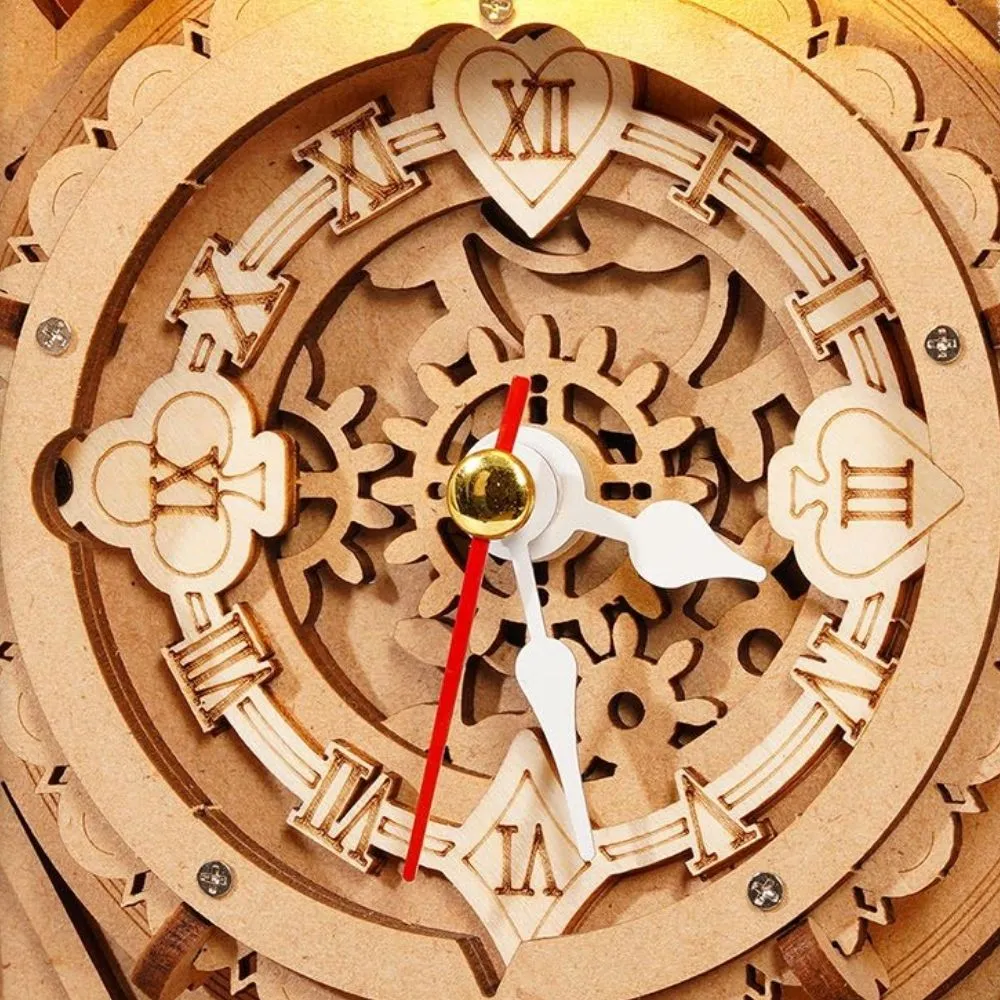 Figured'Art 3D Puzzel Koekoeksklok houtkleur 435 stukjes