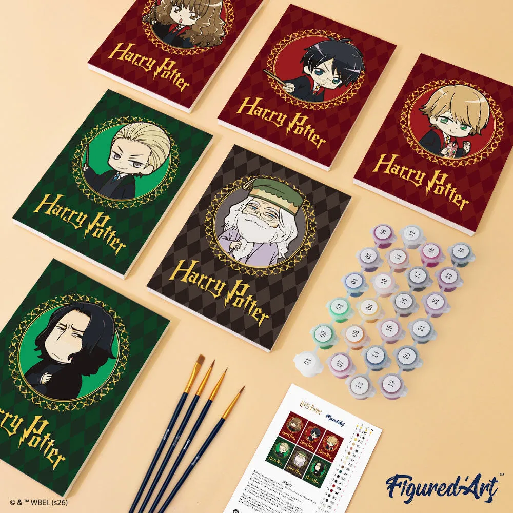 Figured'Art Harry Potter Portretten mini schilderen op nummer 15x20 cm 6 stuks