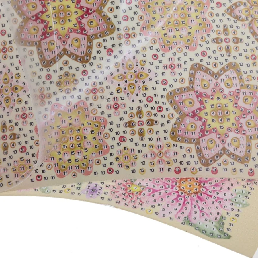 Craft Buddy Crystal Art Floral and Mandala tumbler 2-pack 470 ml