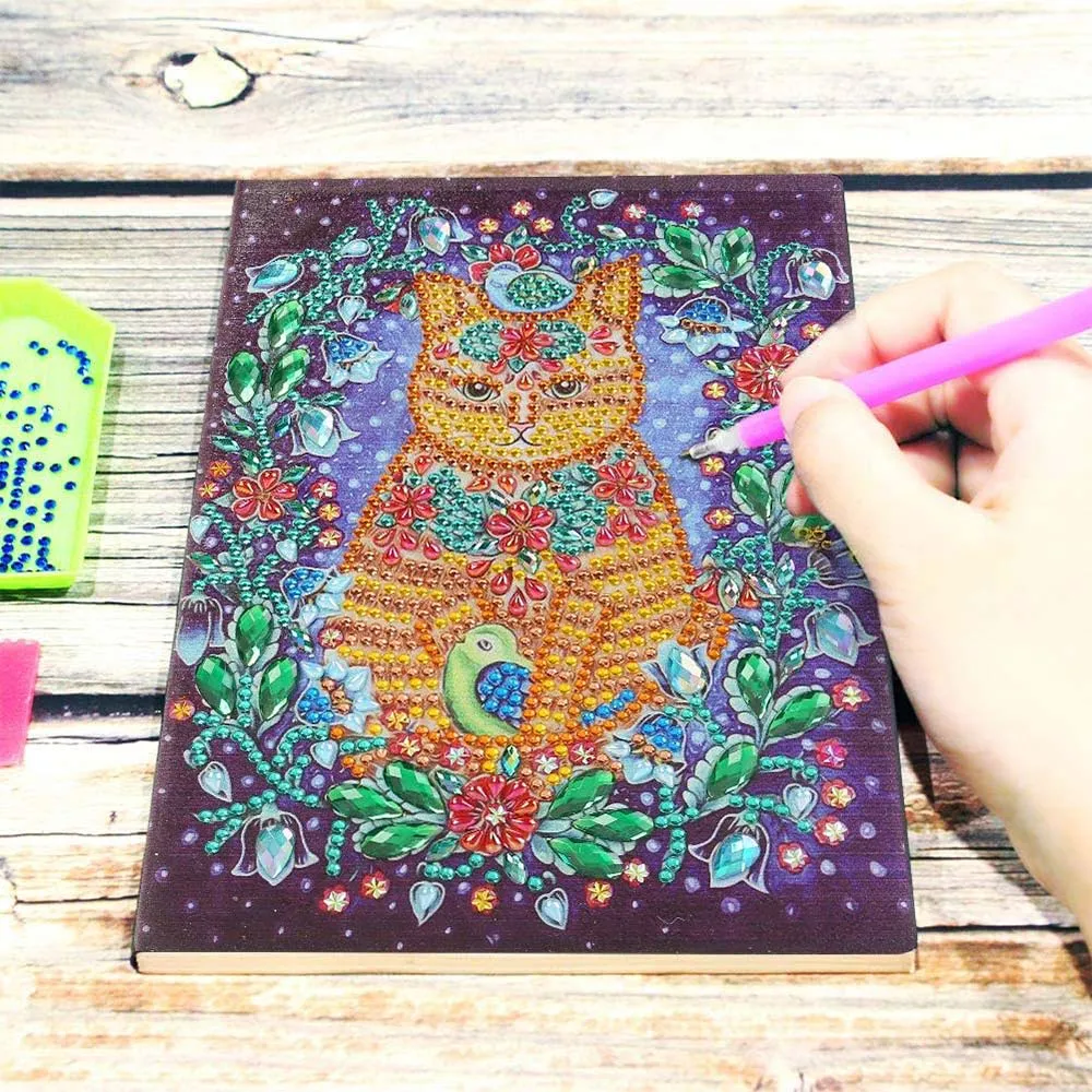 Figured'Art Diamond Painting Boek Kat A5 rond