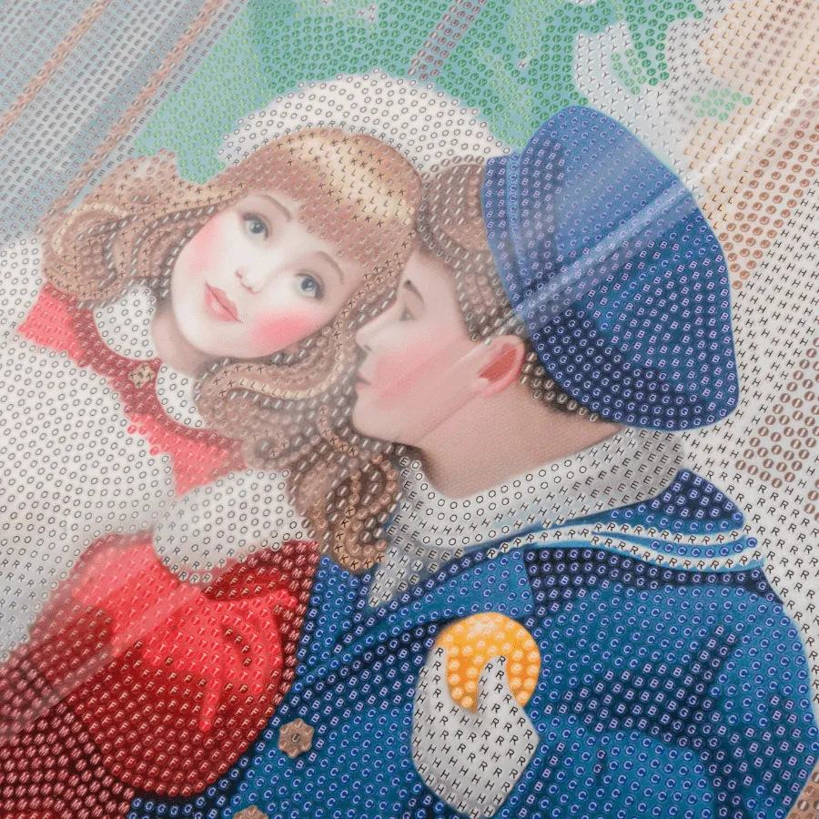 Craft Buddy Winter Secrets diamond painting canvas 40x50cm
