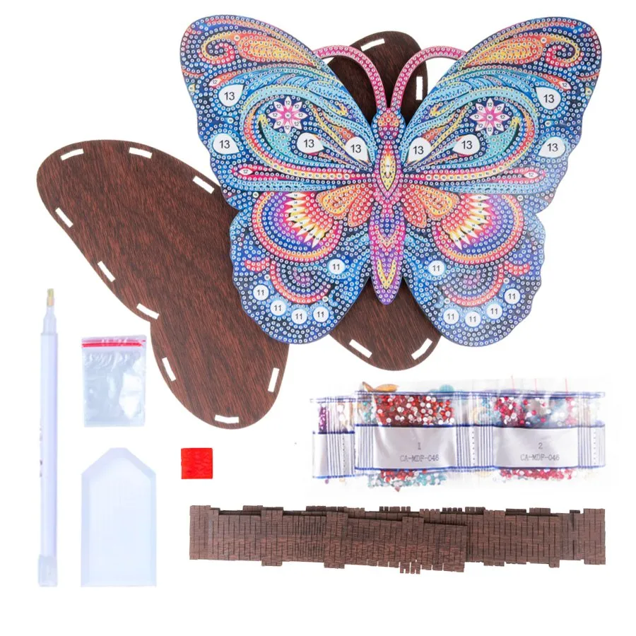 Craft Buddy Crystal Art Butterfly sieradendoos diamond painting