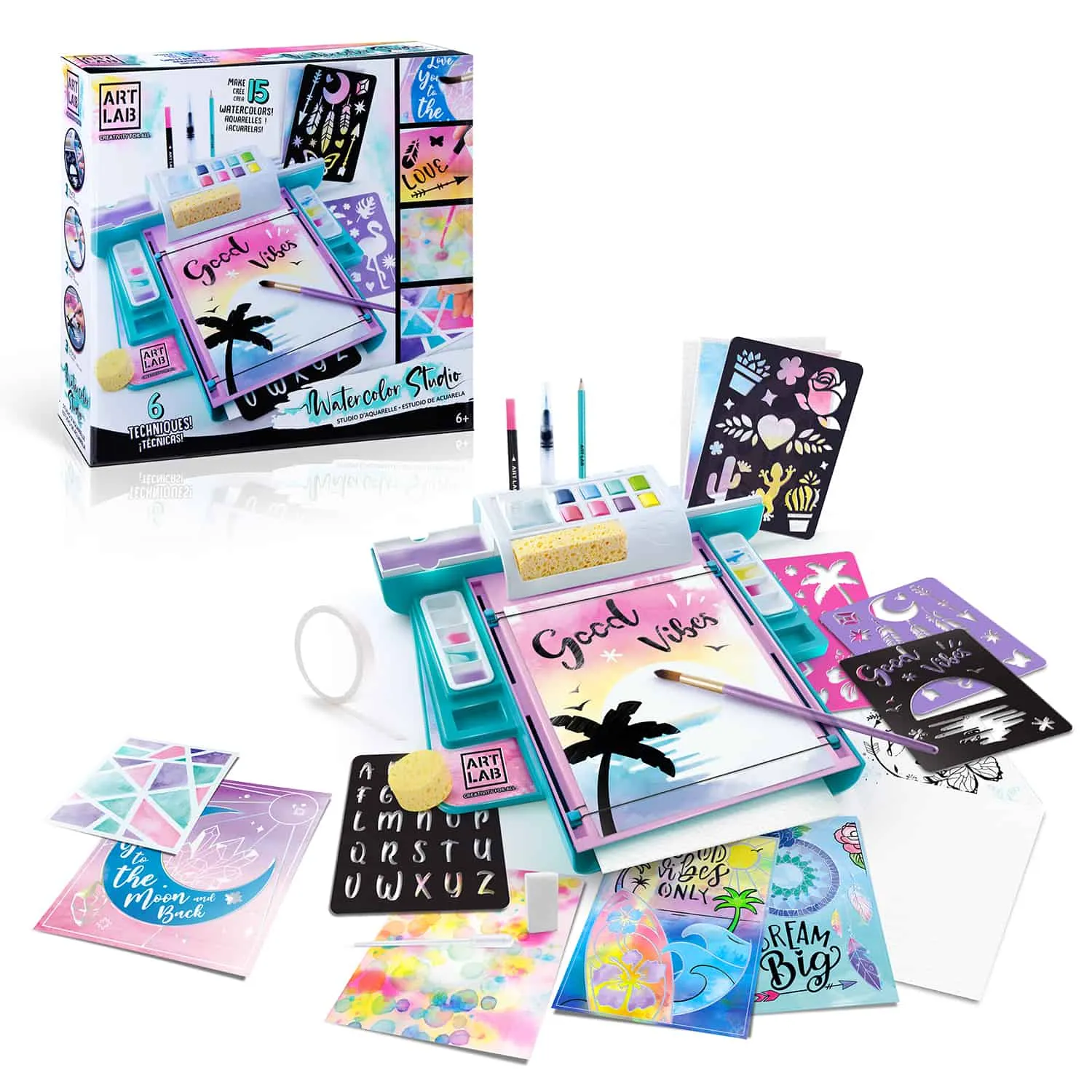Canal Toys Art Lab Watercolour Studio Aquarelset Schilderen