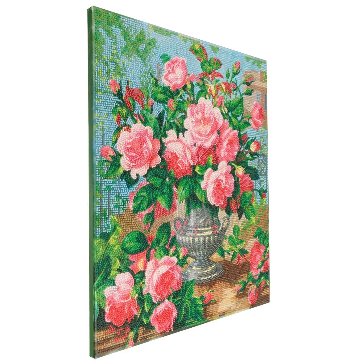 Craft Buddy Crystal Art Graceful Roses canvas 40x50cm rozen