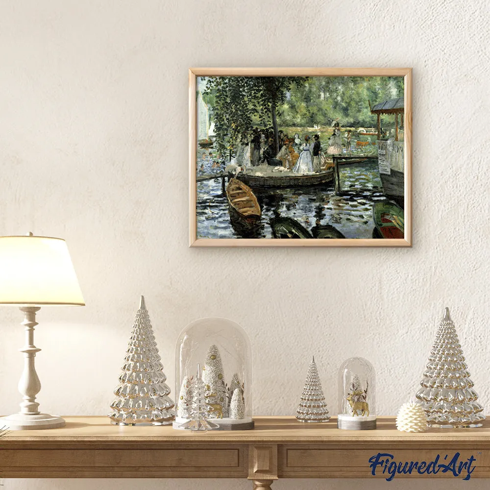 Figured'Art La Grenouillère Renoir diamond painting 40x50 cm