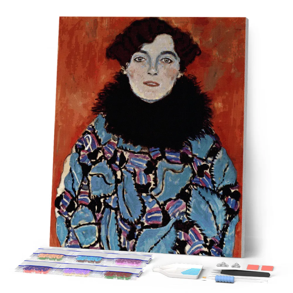Figured'Art Johanna Staude Klimt Diamond Painting 40x50 cm vierkant
