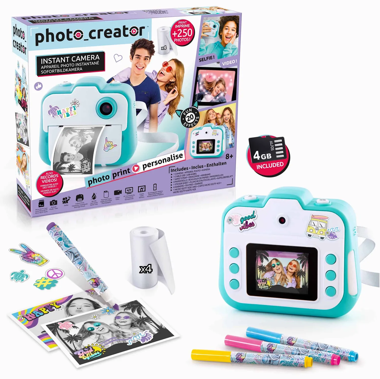 Canal Toys Photo Creator Instant Camera kindercamera