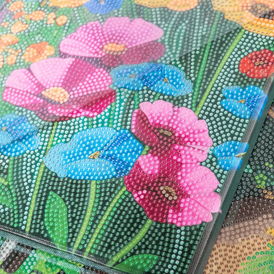 Craft Buddy Crystal Art Summer Stroll canvas drieluik set van 3