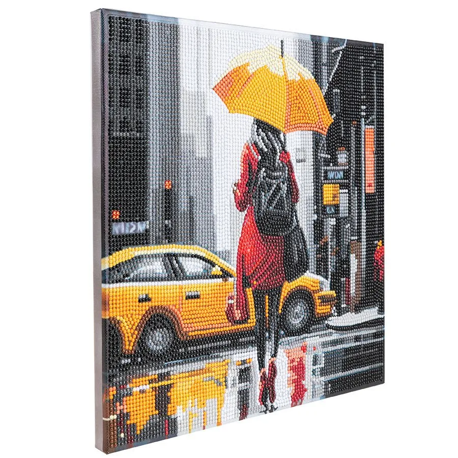 Craft Buddy Crystal Art City Reflections canvas 30x30 cm
