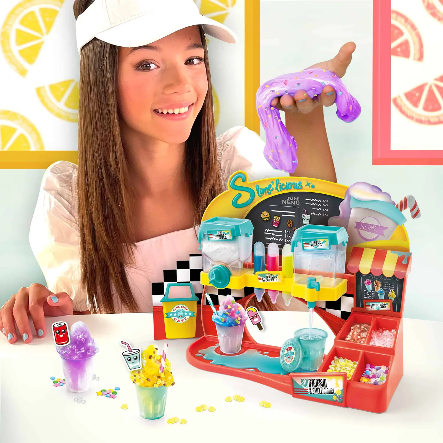 Canal Toys So Slime Slimelicious Fast Food Factory slijmset geur