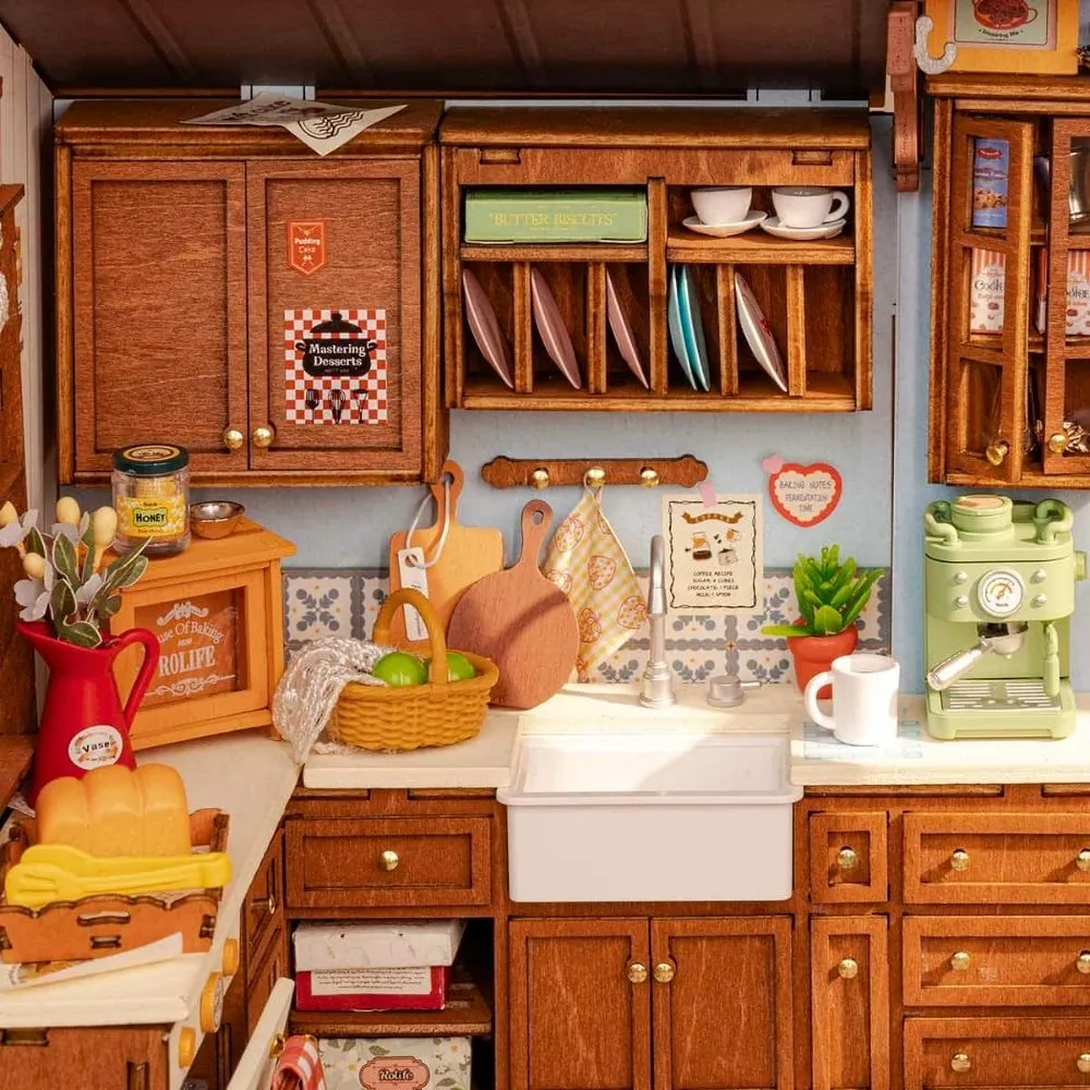 Figured'Art Baking Kitchen miniatuurhuisje bakkerijkeuken 359 delen