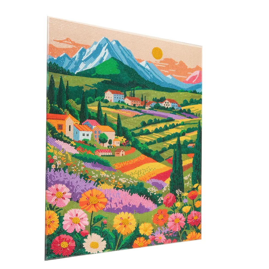 Craft Buddy Crystal Art Golden Fields canvas 40x50cm