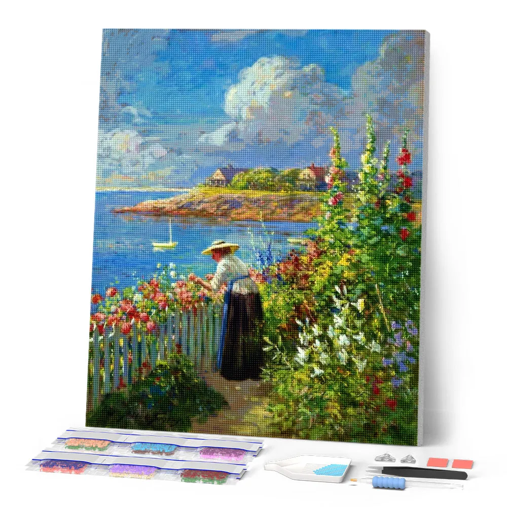Figured'Art In the Garden Graves diamond painting 40x50 cm full drill