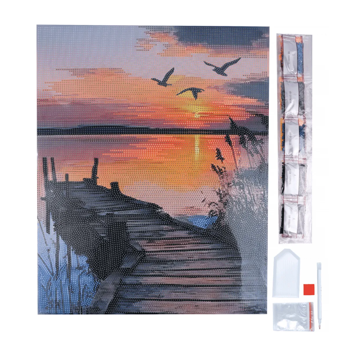 Craft Buddy Crystal Art Whispers of Dusk canvas 40x50 cm