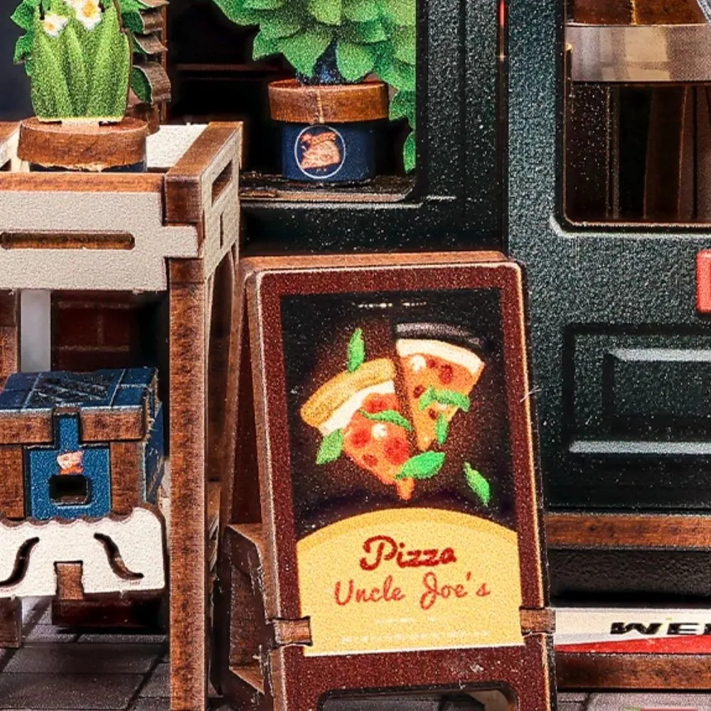 Figured'Art Nonkel Joes Pizzeria miniatuurhuisje 236 delen
