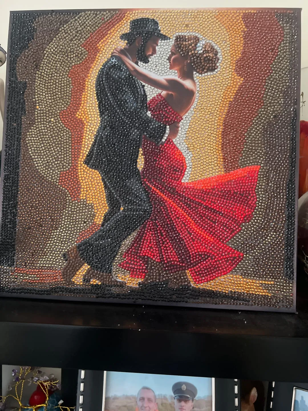 Craft Buddy Midnight Dance canvas diamond painting 30x30 danspaar