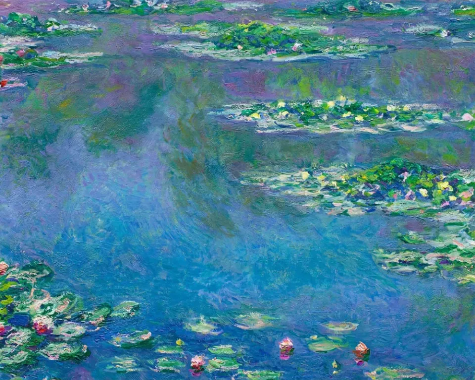 Figured'Art Waterlelies 1906 Monet diamond painting 40x50 bloemen