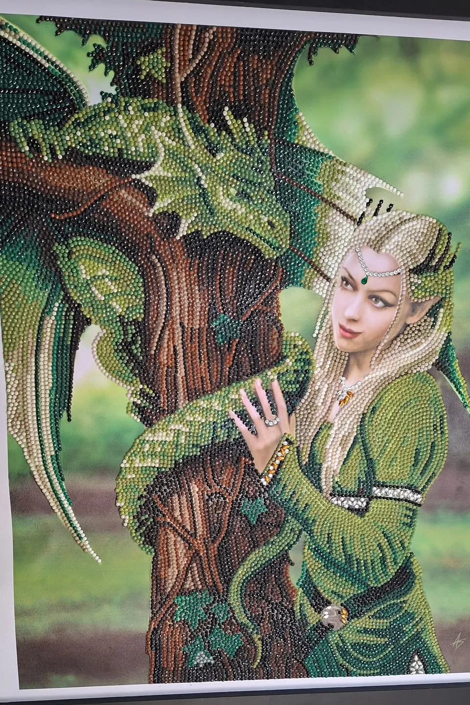 Craft Buddy Crystal Art Kindred Spirit rol 40x50cm Anne Stokes