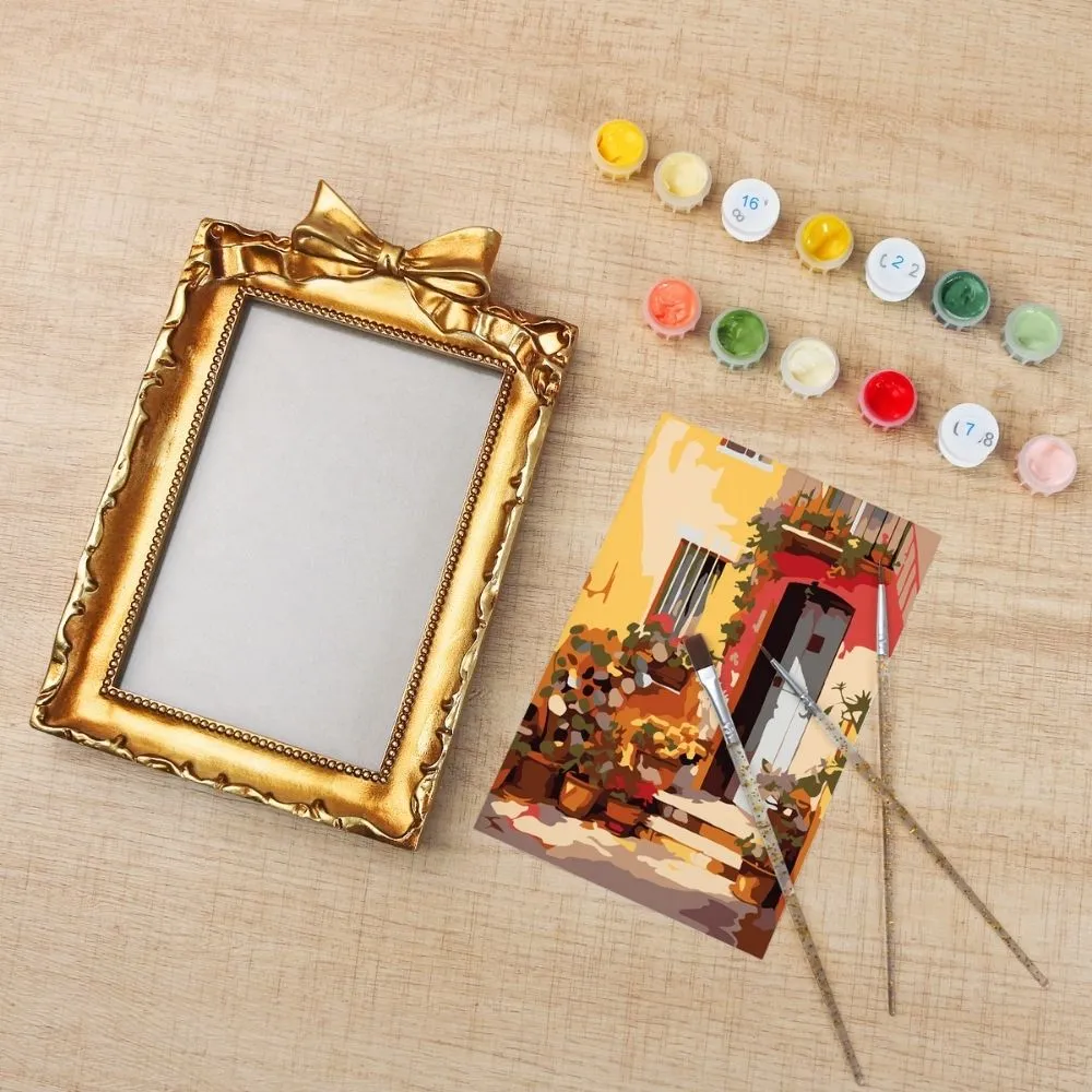 Figured'Art Terracotta Binnenplaats mini schilderen lijst