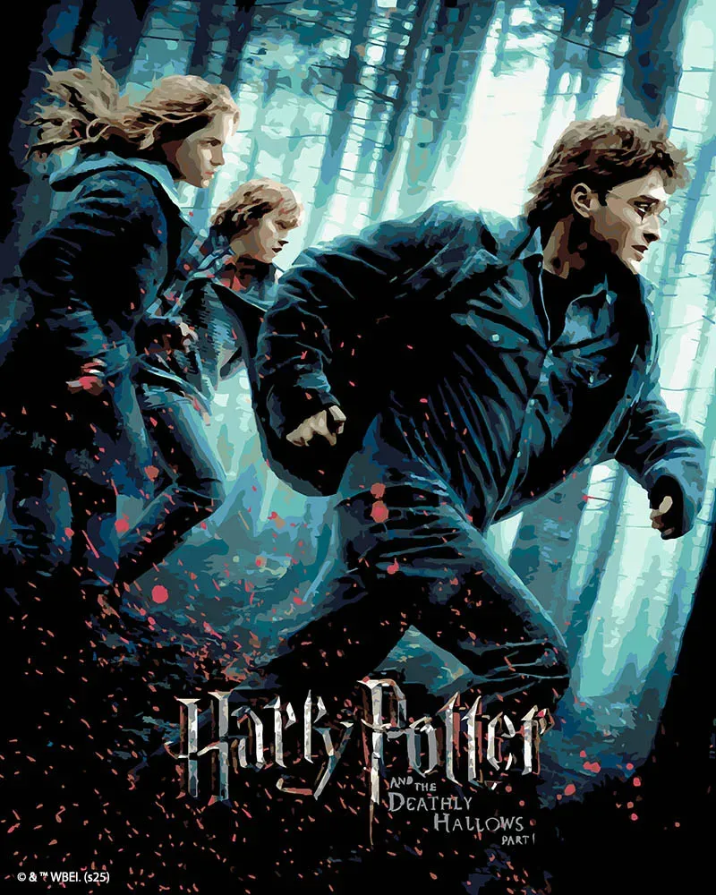 Figured'Art Harry Potter Relieken Deel 1 poster 40x50 nummer