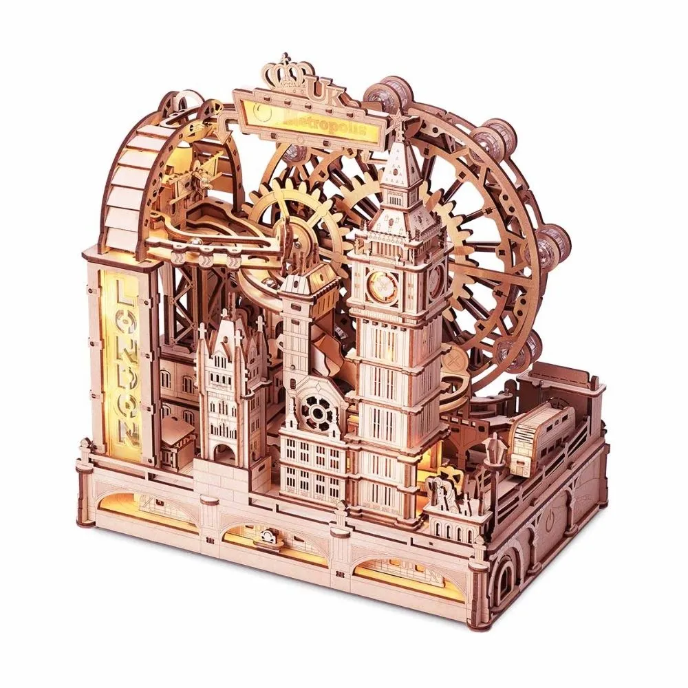 Figured'Art Marmeren reis Londen 3D puzzel knikkerbaan