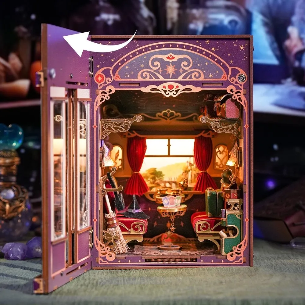 Figured'Art Magische Reis book nook 462 delen met led