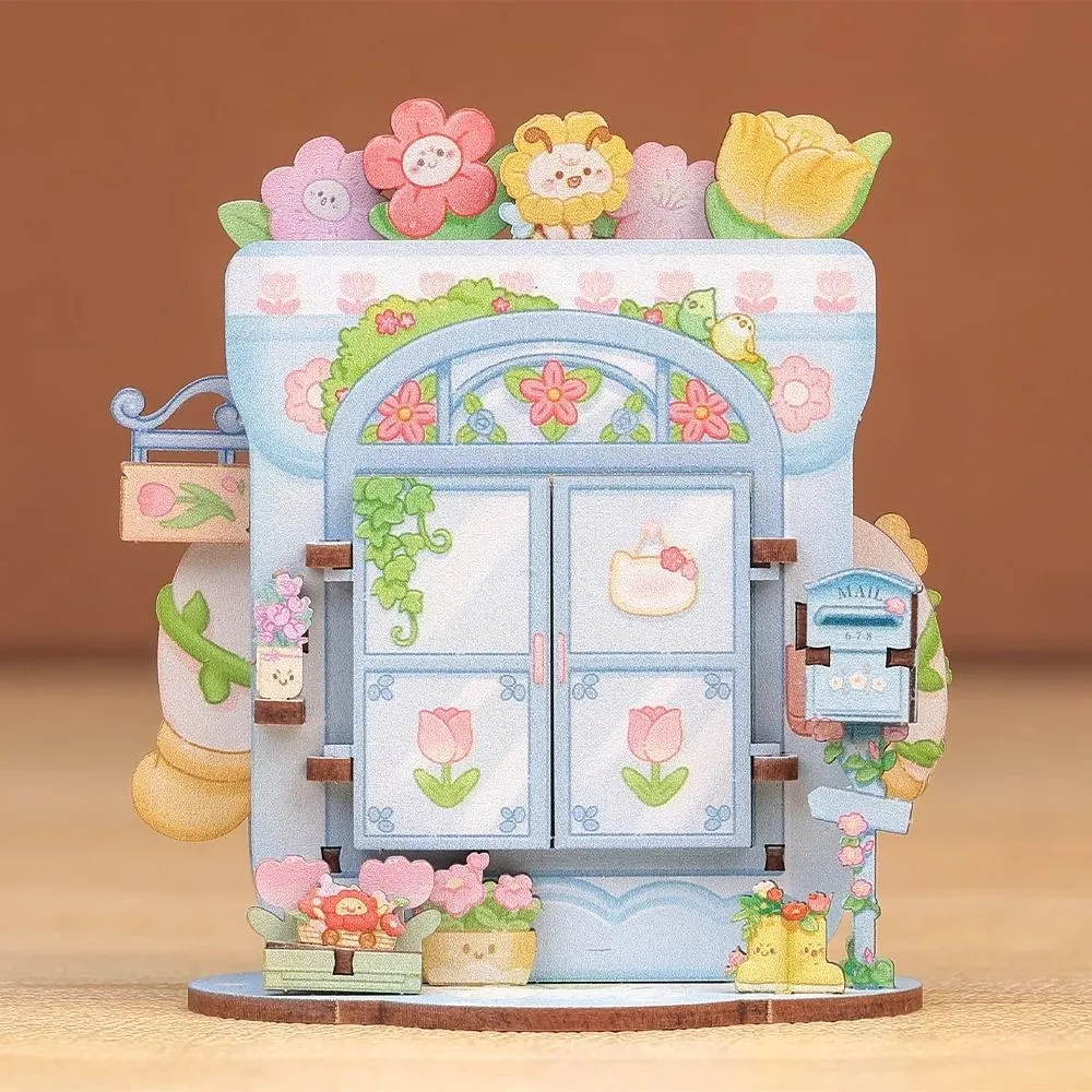 Figured'Art Kleine Bloemenwinkel miniatuurhuisje bouwpakket