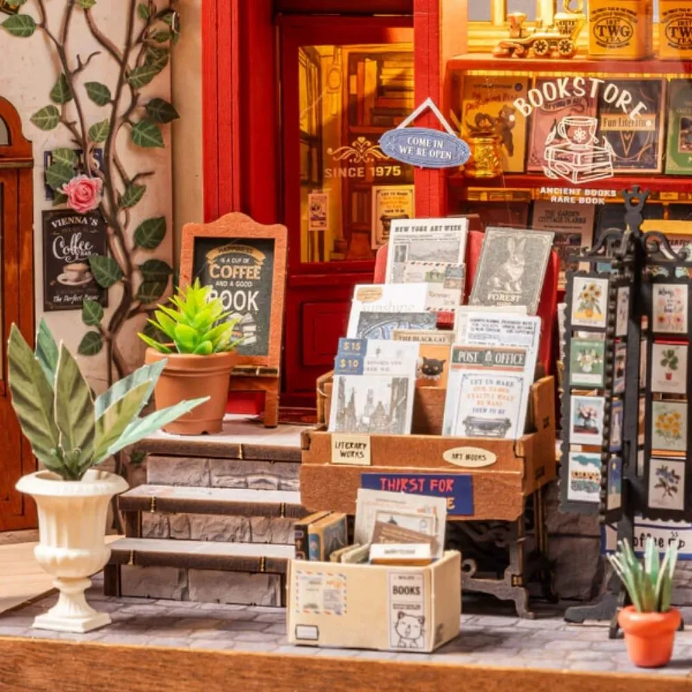 Figured'Art Boekhandel Wenen 3D puzzel 290 stuks met led