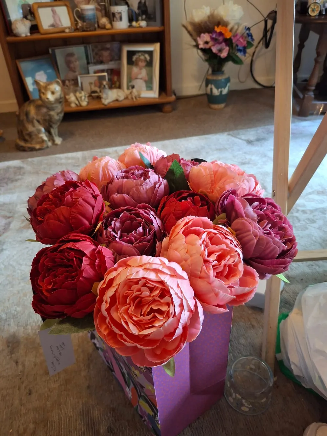 Craft Buddy Forever Flowerz Peonies bloemen knutselset 30 stelen