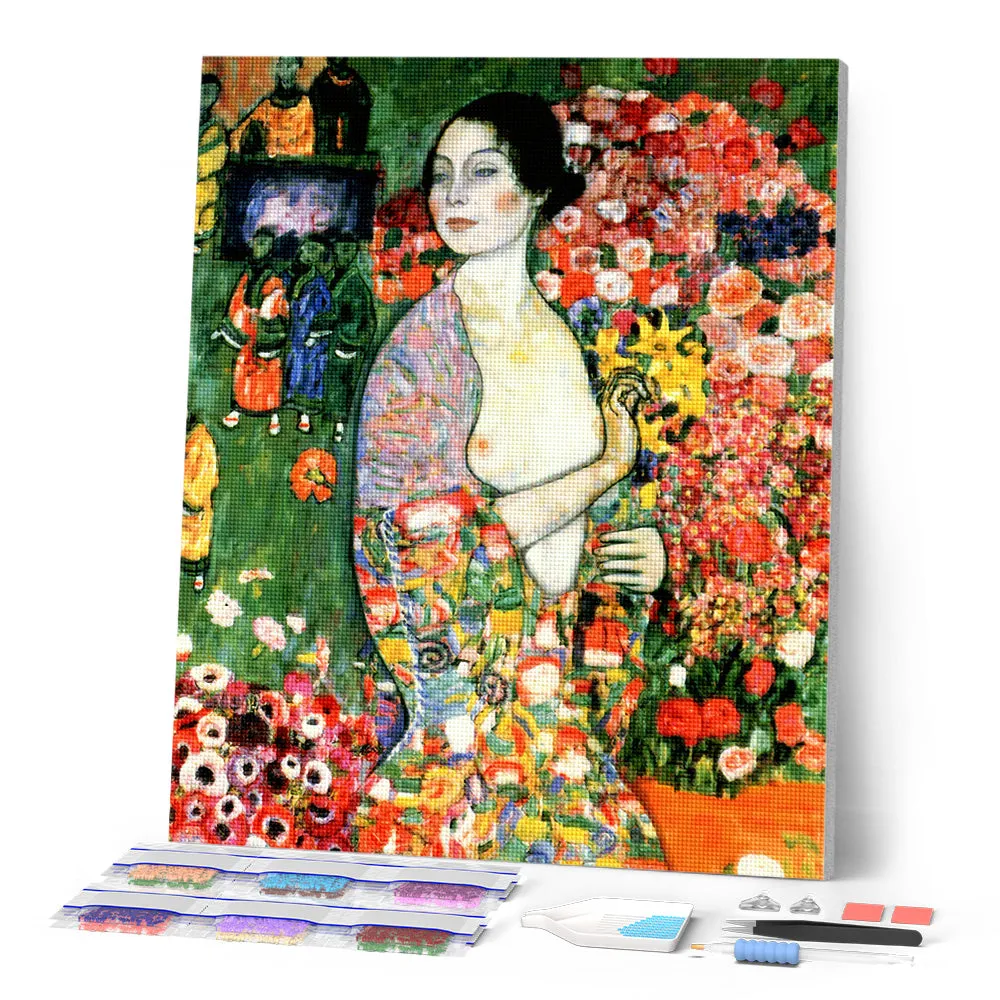 Figured'Art De Danseres Klimt diamond painting 40x50 cm portret