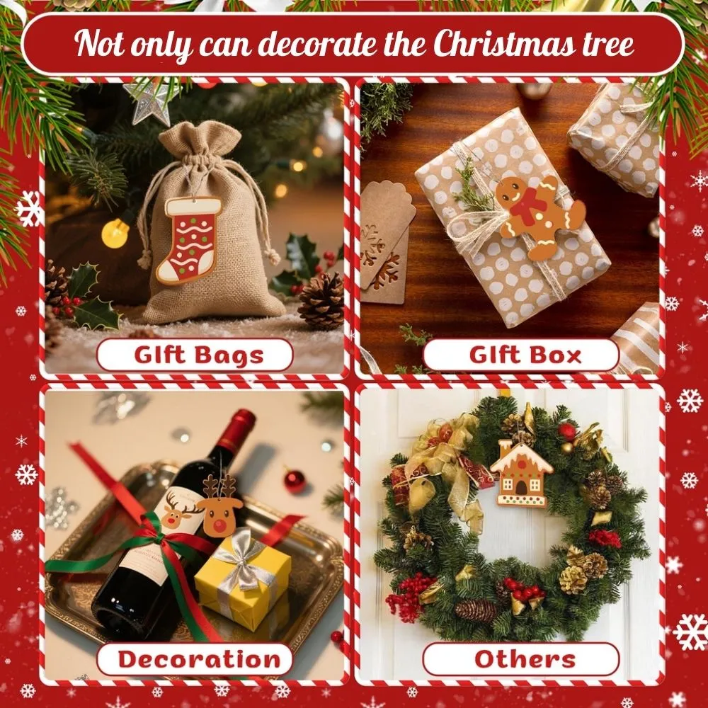 Figured'Art Kerstkoekjes kerstornamenten schilderen op nummer
