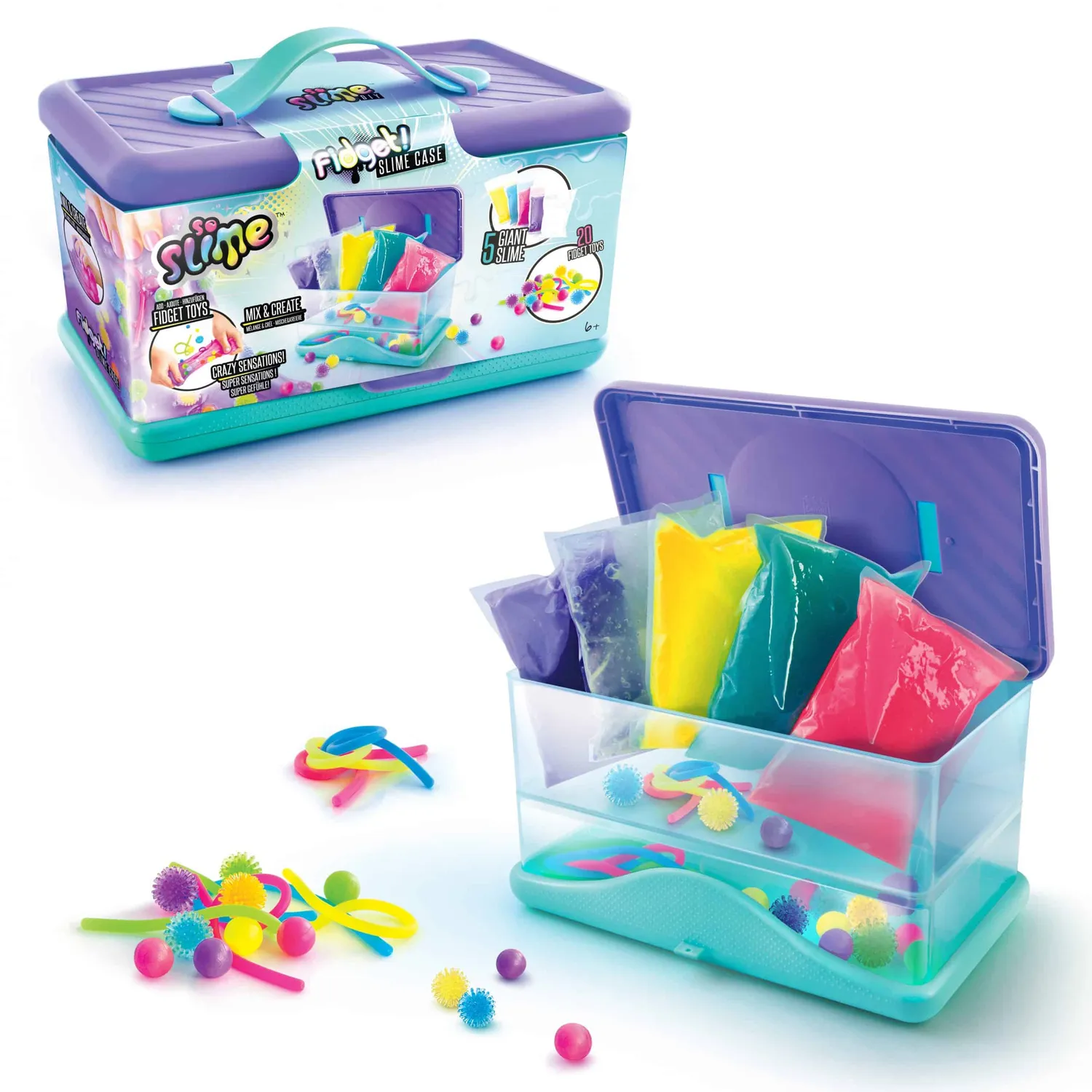 Canal Toys So Slime Fidget Case slijmset bewaardoos