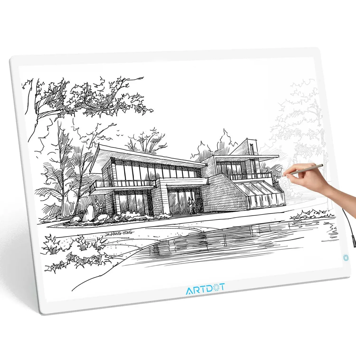 ARTDOT A1 Lichtpad diamond painting LED 3 standen