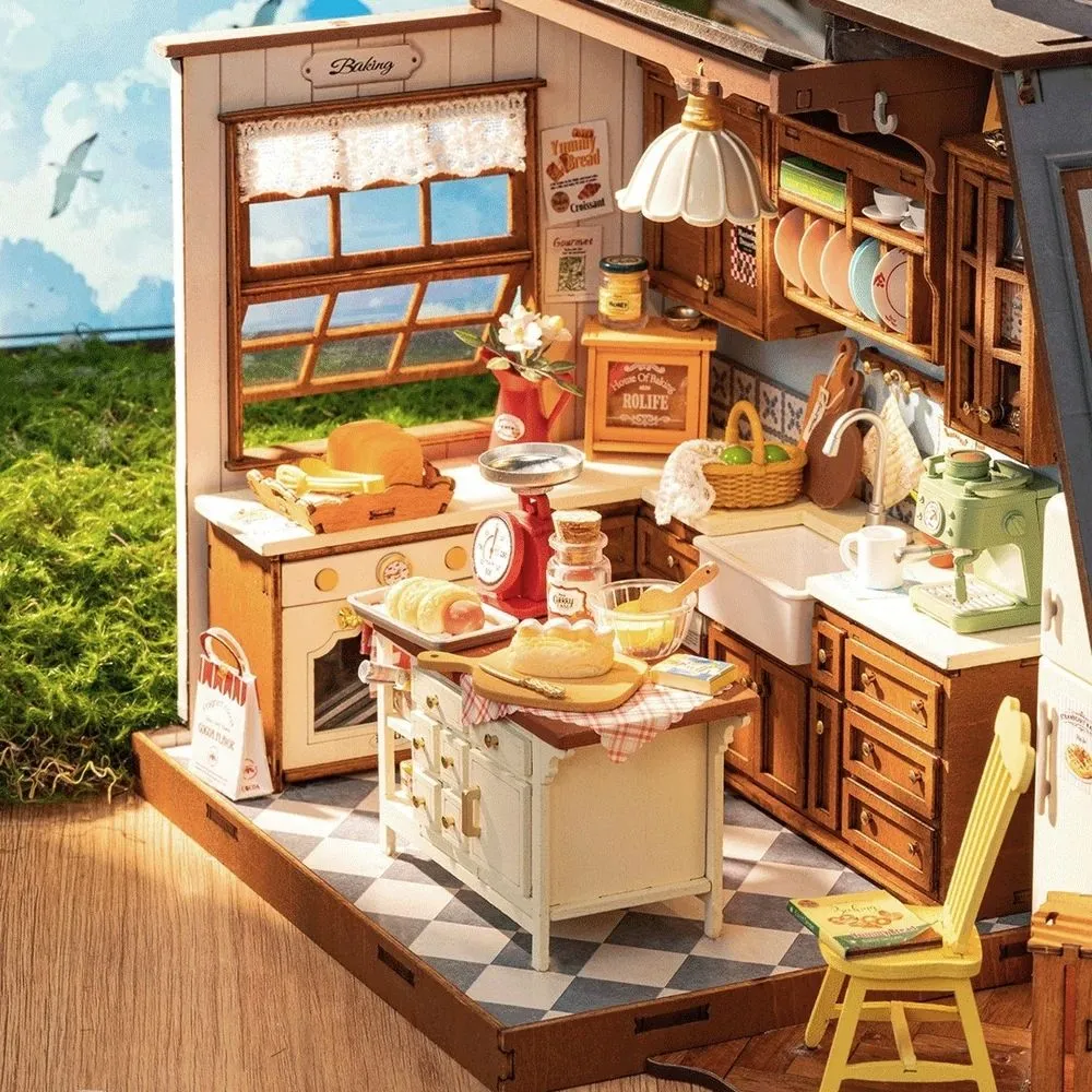 Figured'Art Baking Kitchen miniatuurhuisje bakkerijkeuken 359 delen