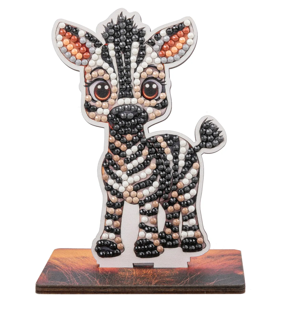 Craft Buddy Wildlife Buddies Zebra figuur 11 cm knutselset