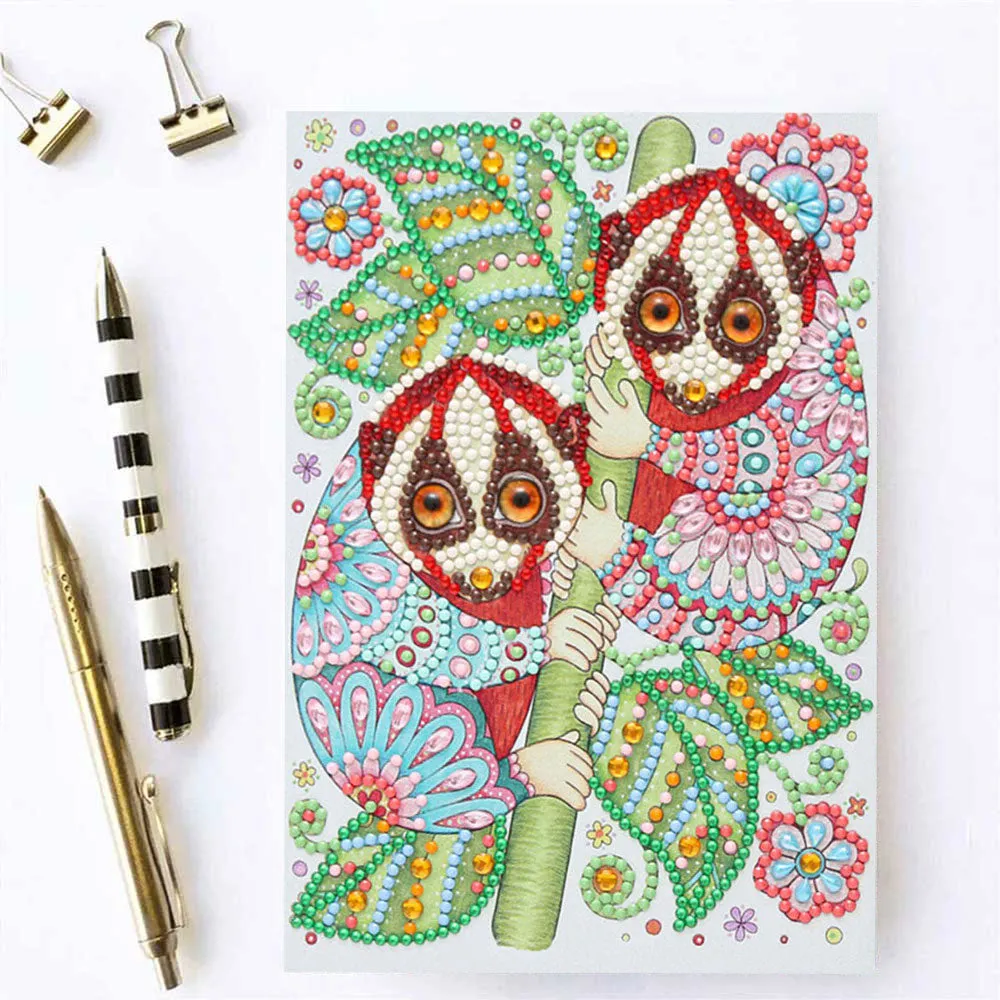 Figured'Art Notitieboek Koala's diamond painting A5 50 pag