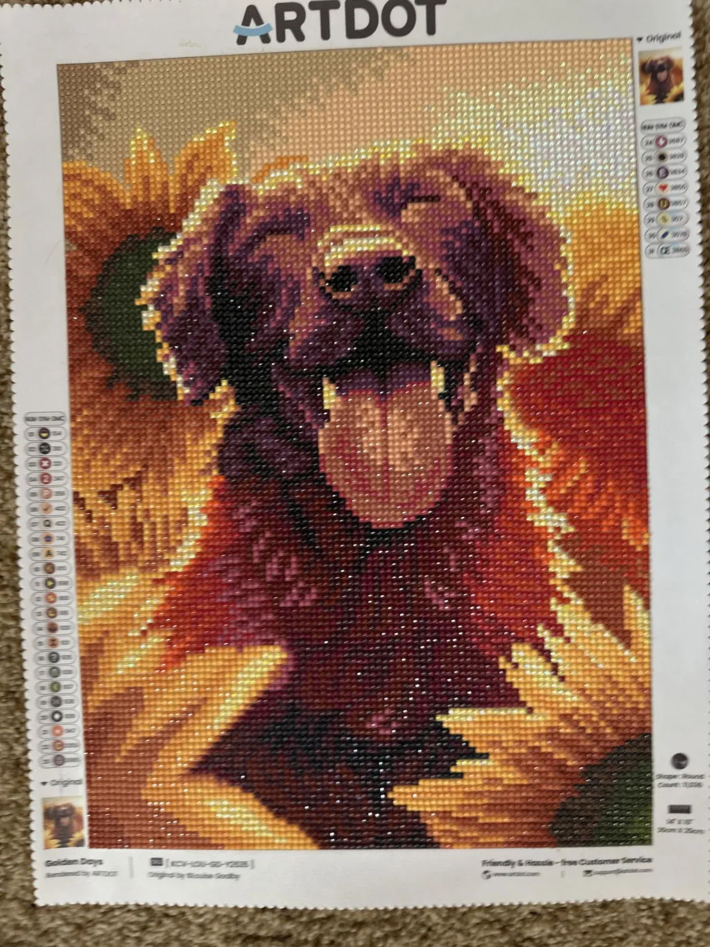 ARTDOT Fantastic Animal diamond painting 12 doeken dieren