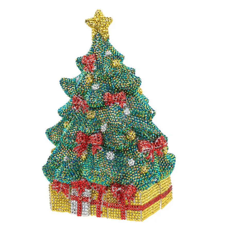 Craft Buddy Crystal Art Christmas Tree 3D decoratie 23 cm feestelijk