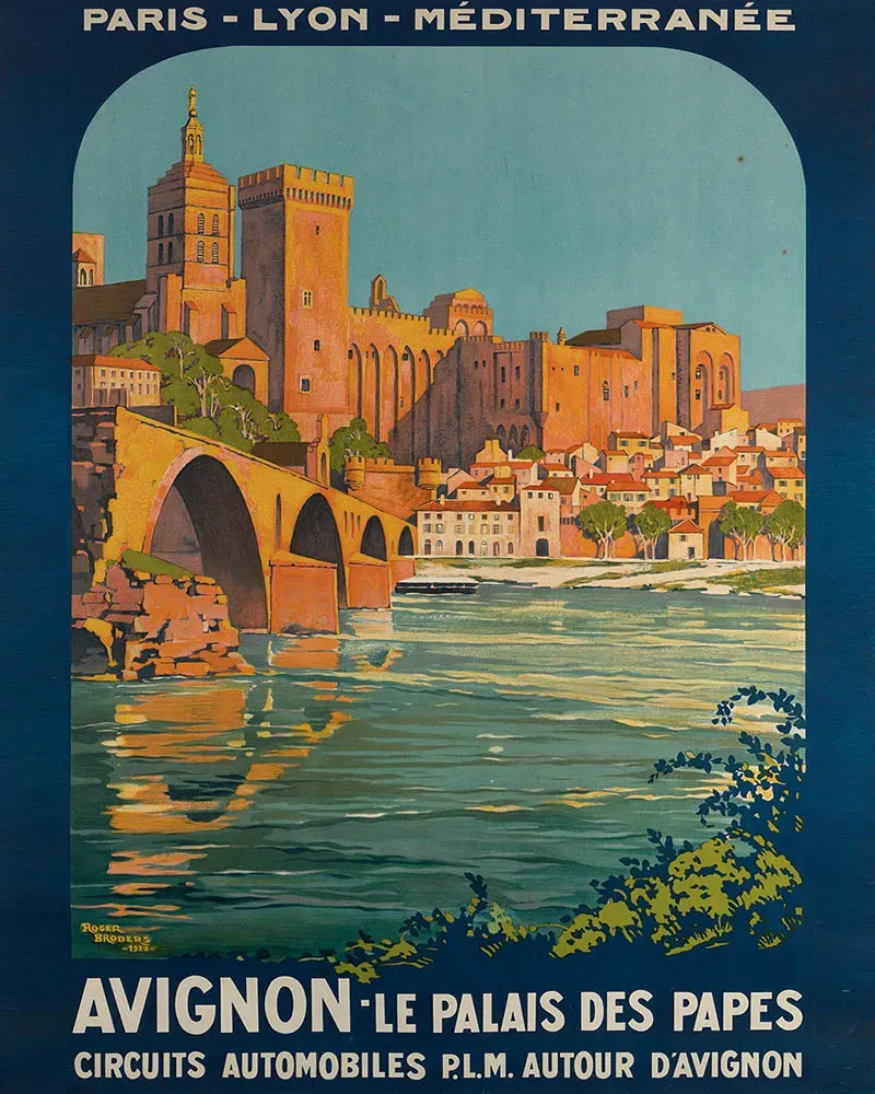 Figured'Art Avignon Pausenpaleis schilderen 40x50