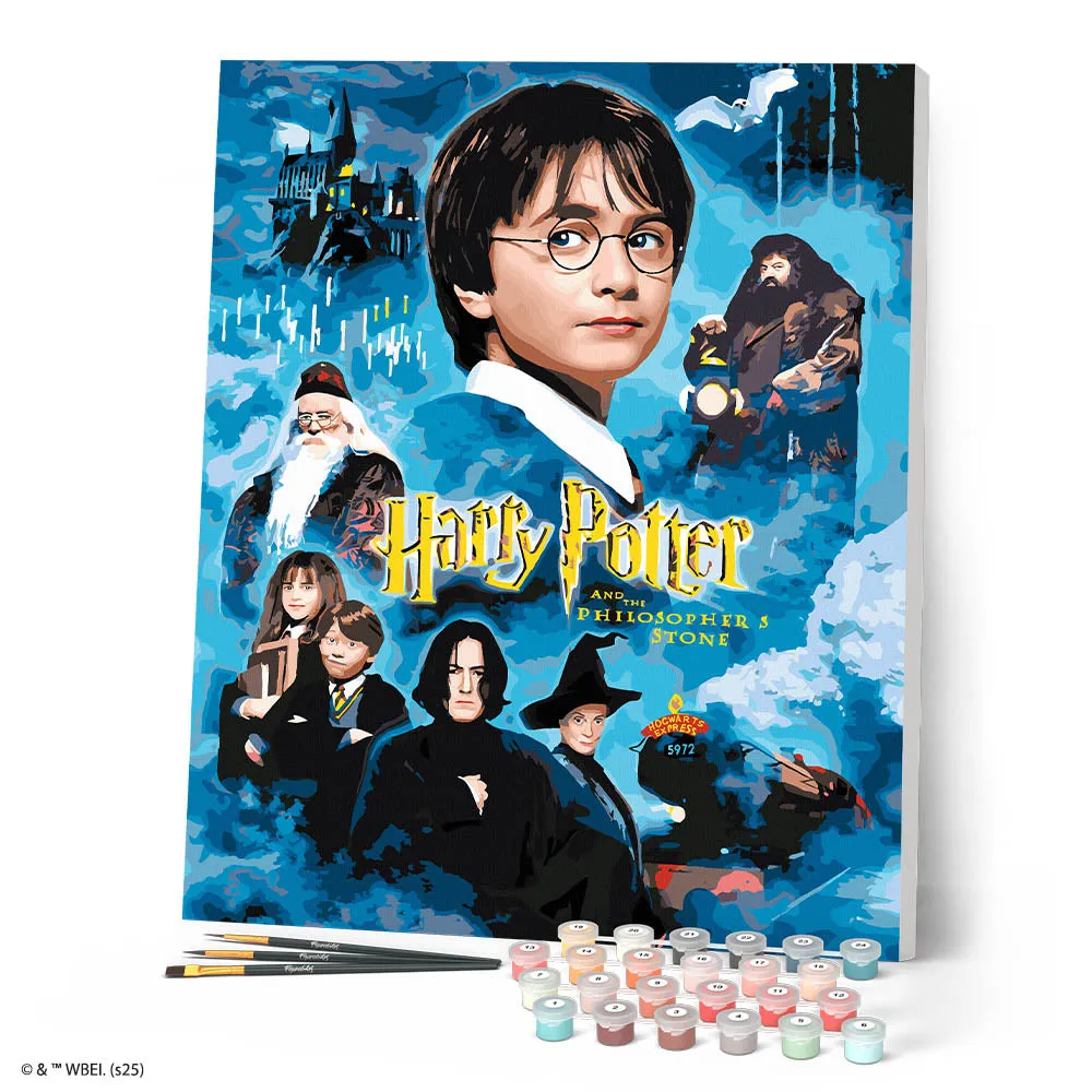 Figured'Art Harry Potter Steen der Wijzen schilderij 40x50cm