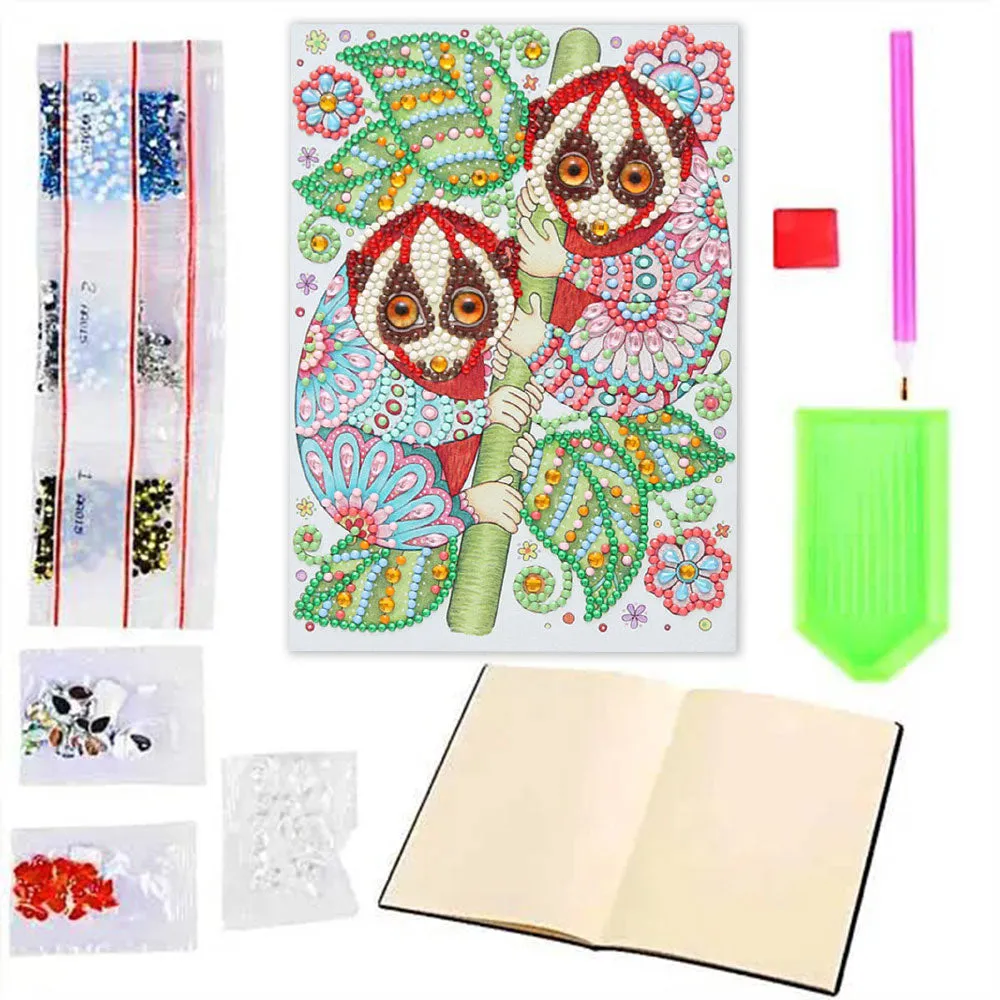 Figured'Art Notitieboek Koala's diamond painting A5 50 pag