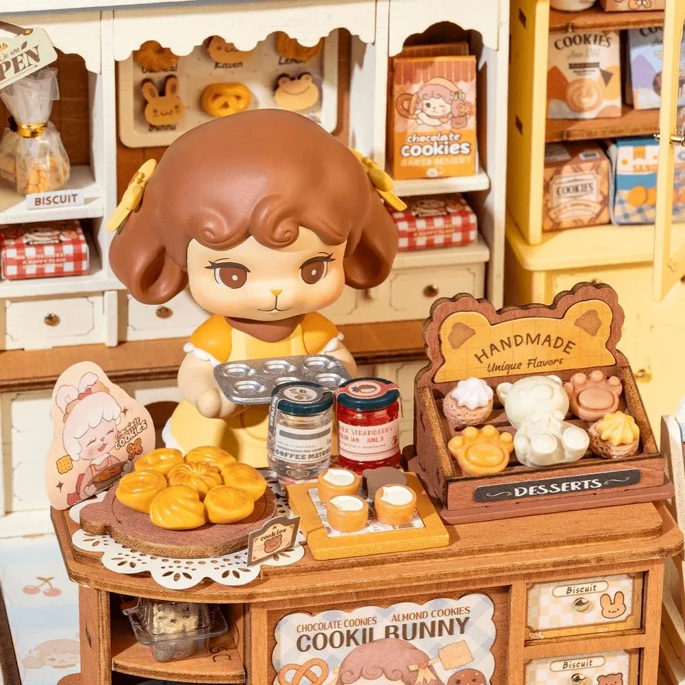 Figured'Art Cookii konijns koekjeswinkel 3D puzzel 182 stuks