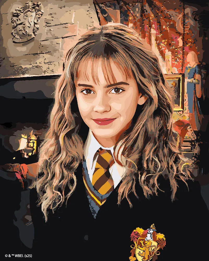 Figured'Art Harry Potter Hermione schilderen op nummer 40x50 cm