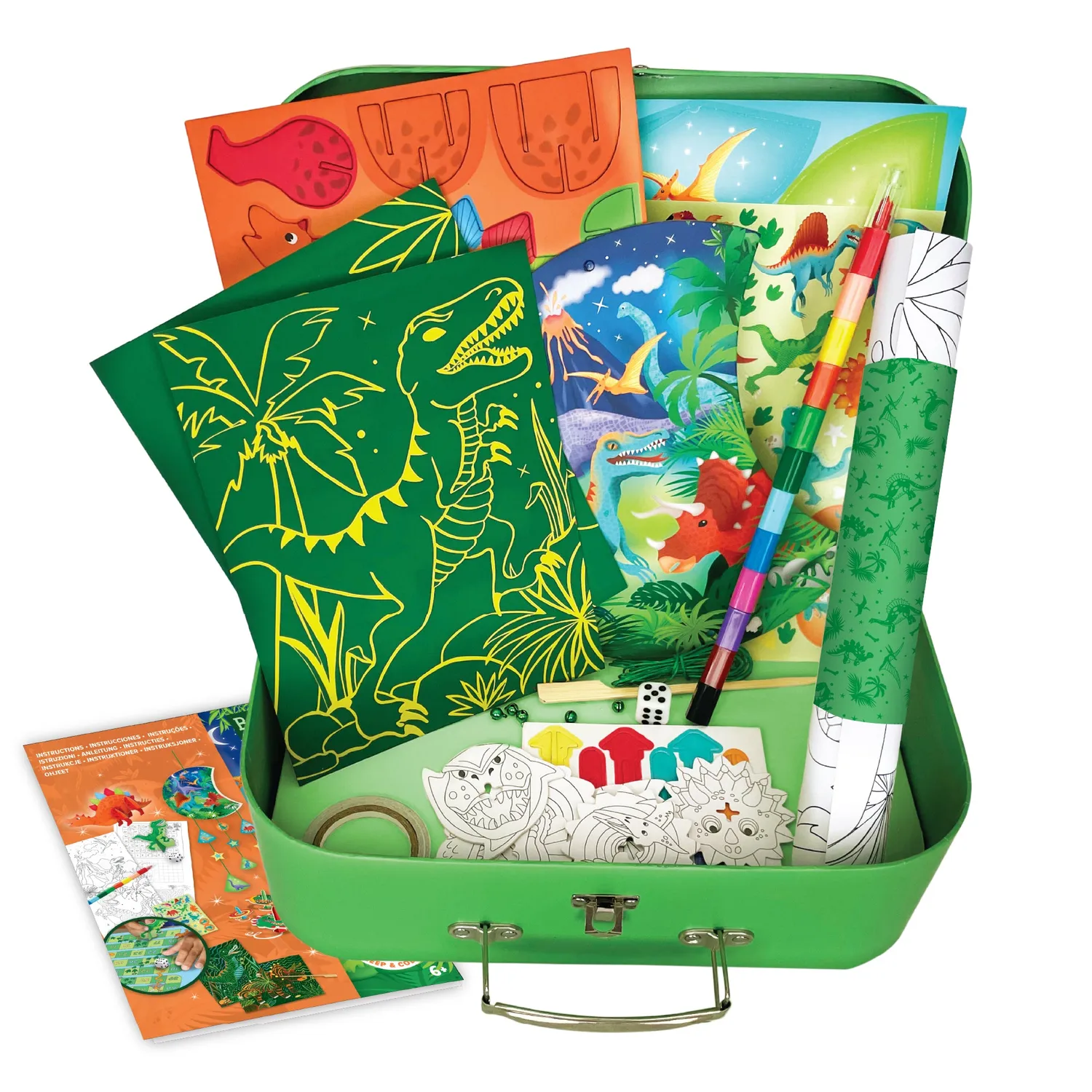 Box Candiy Dino Adventure Activity knutselkoffer