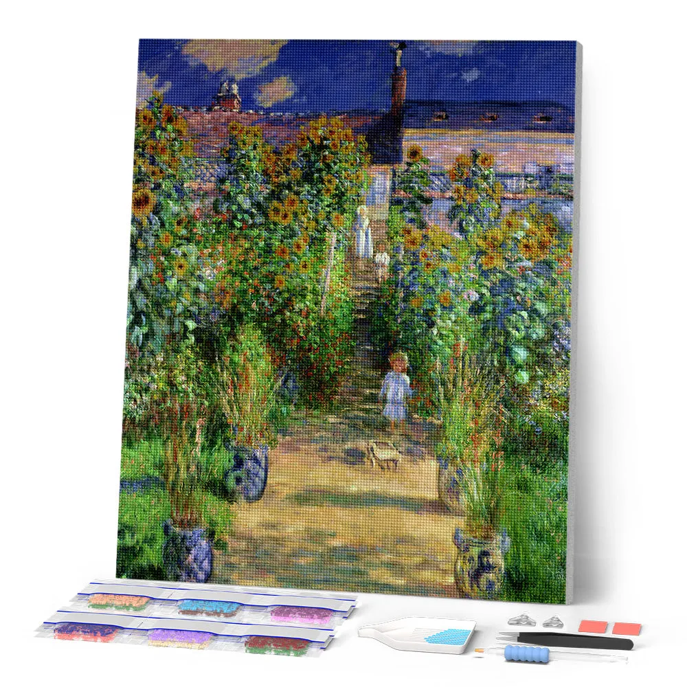 Figured'Art Monet Vétheuil diamond painting 40x50 cm full drill