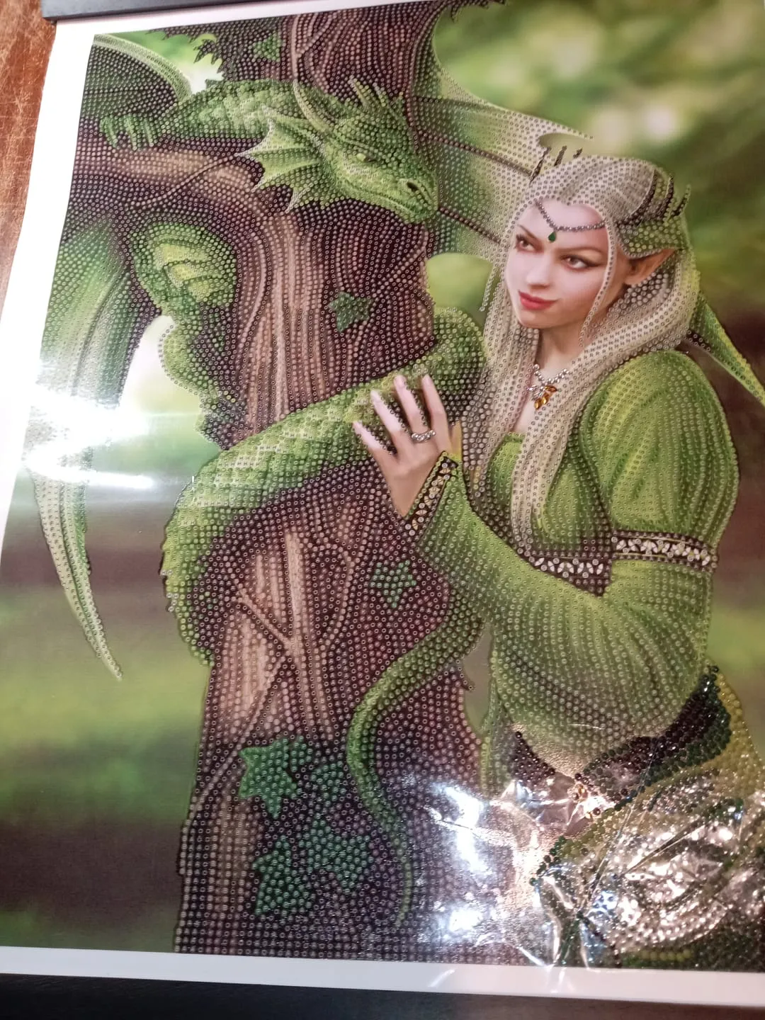 Craft Buddy Crystal Art Kindred Spirit rol 40x50cm Anne Stokes