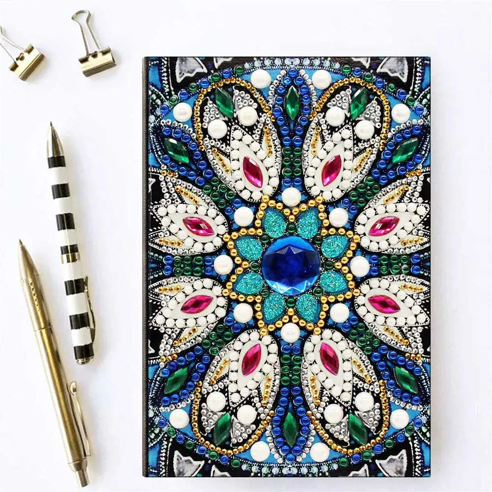 Figured'Art Bloem diamond painting boek A5 – 50 pagina's strass