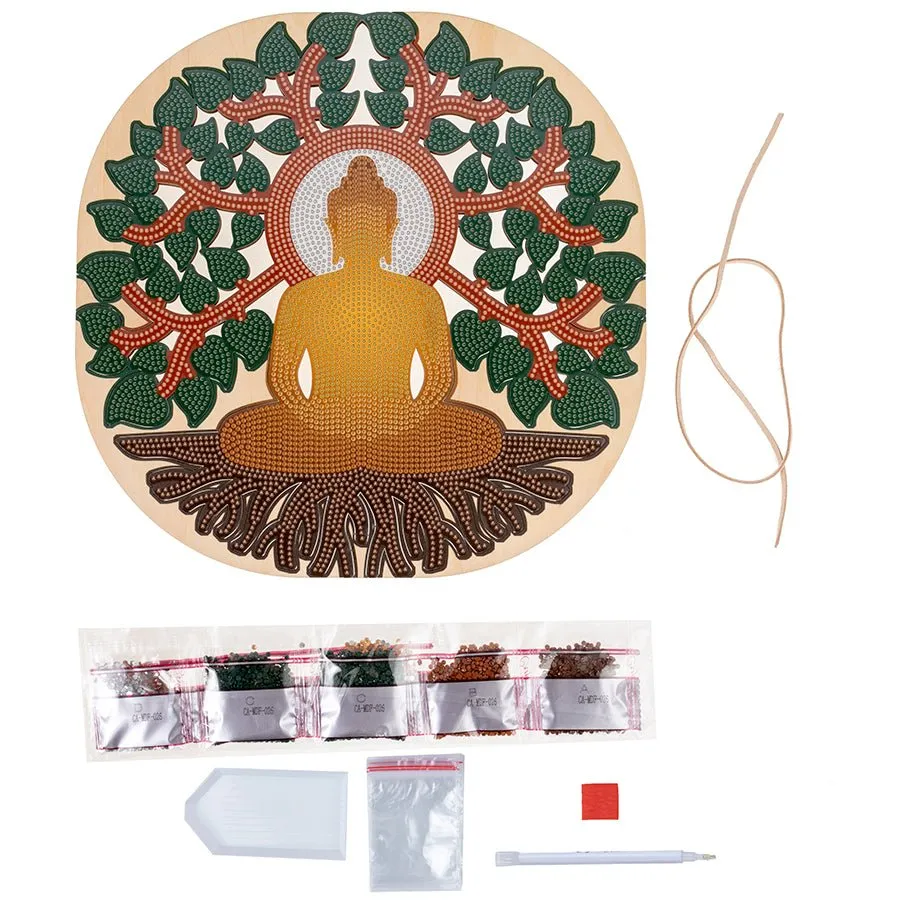 Craft Buddy Buddha Dreams Crystal Art hanger 30x30cm ontspanning